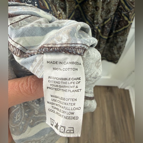 HILL HOUSE HOME The Ellie Nap Dress - Olive Equestrian Scarf Sz Large - Picture 12 of 16